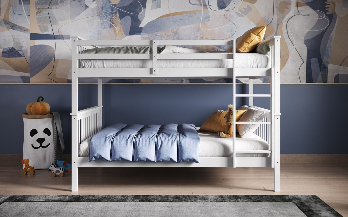 Flair Furnishings Tetrad Detachable Small Double Bunk Bed