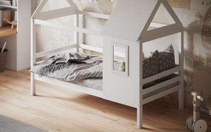 Flair Furnishings Nature Tree House Bed White