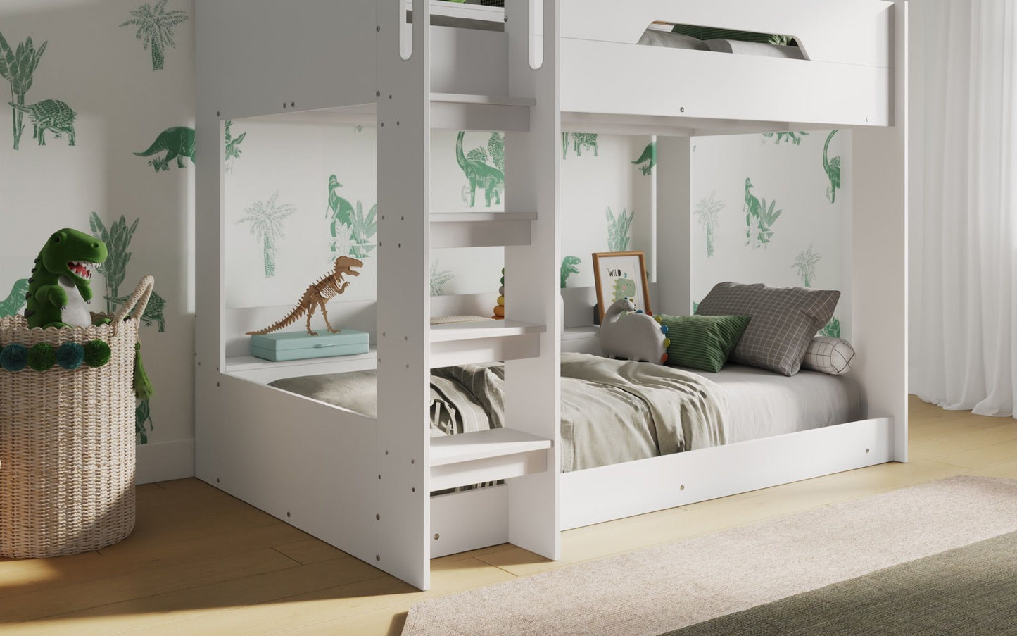 Flair Furnishings Gravity Bunk Bed with Shelving