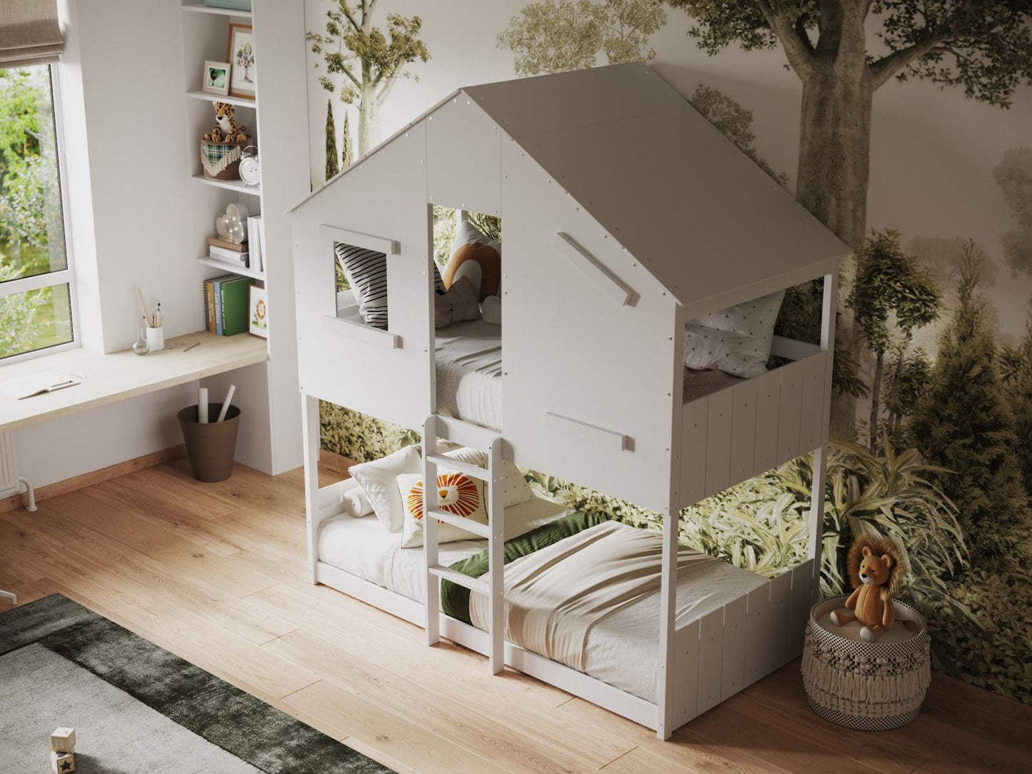 Flair Furnishings Jungle House Bunk Bed